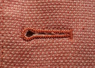 단추구멍 뚫기 - 지호 리폼