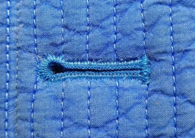 단추구멍 뚫기 - 지호 리폼