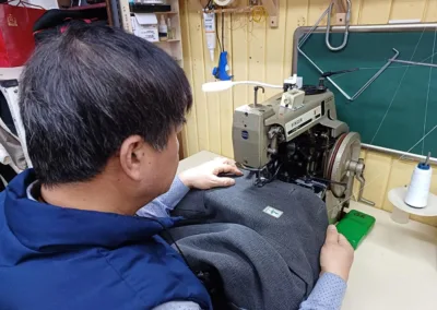 단추구멍 뚫기 - 지호 리폼